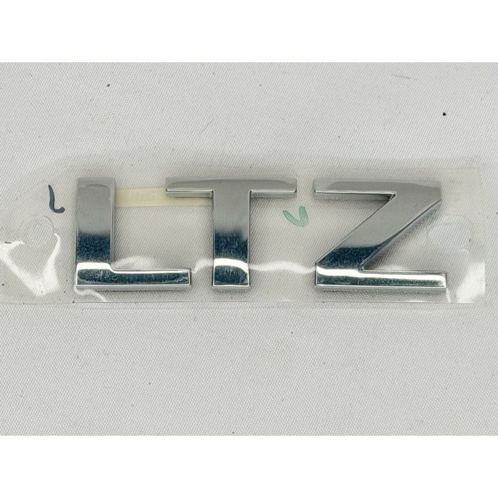 OEM NEW GM Trunk Lid LTZ Emblem Badge Nameplate Chrome 06-16 Chevrolet 15265231
